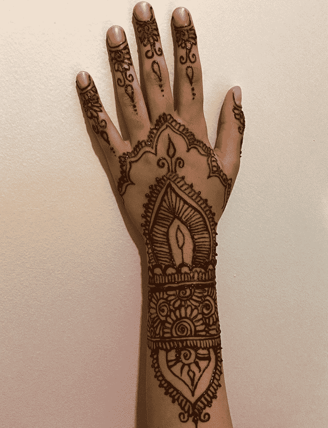 Gorgeous Nainital Henna Design