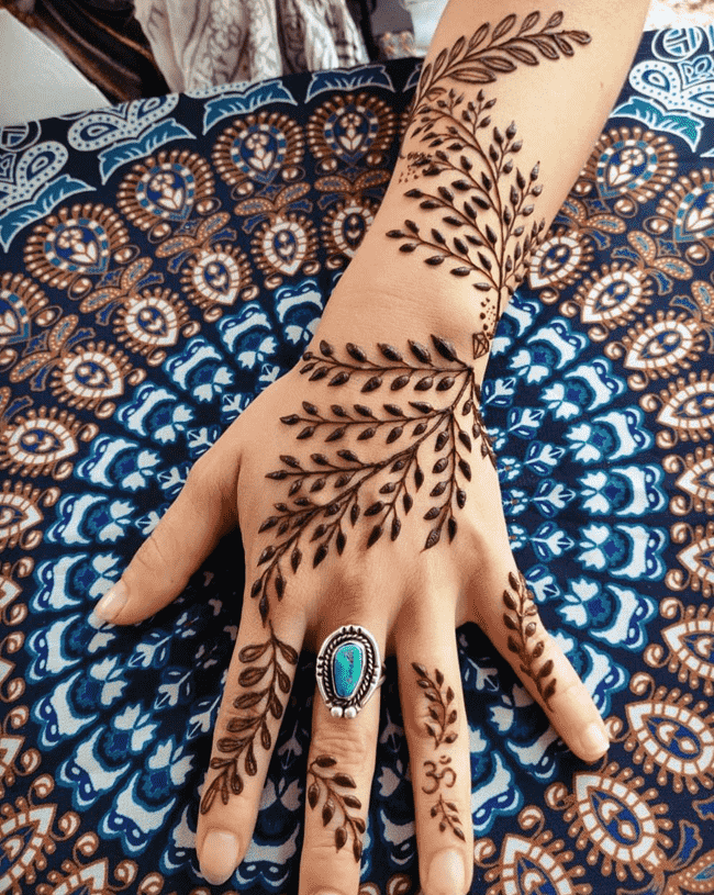Mesmeric Nainital Henna Design