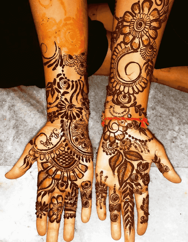 Ravishing Nainital Henna Design