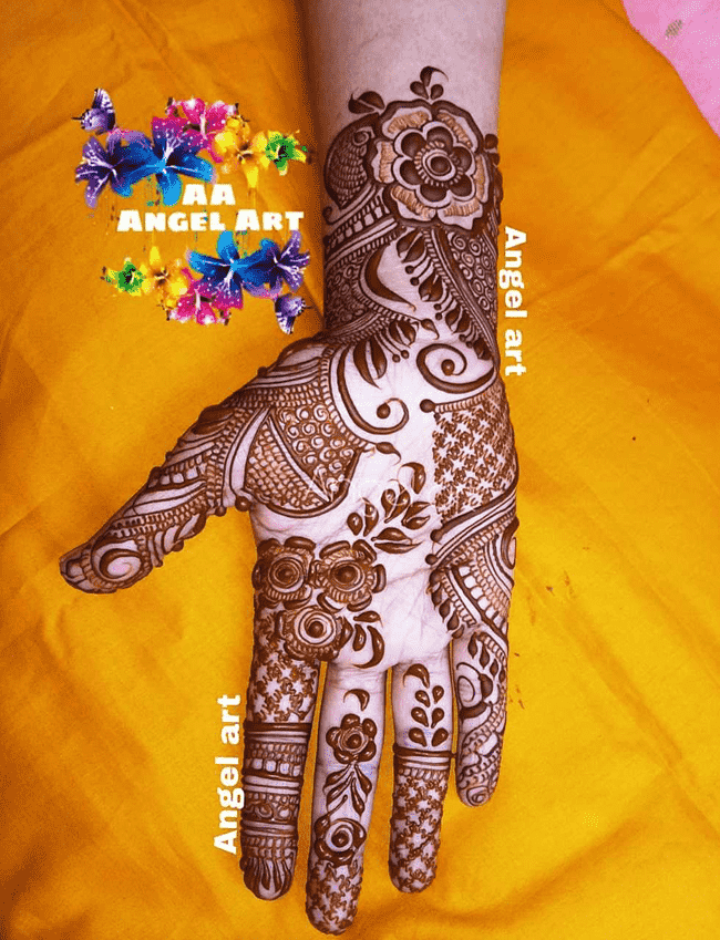 Stunning Nainital Henna Design