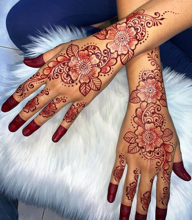 Fascinating Nashik Henna Design