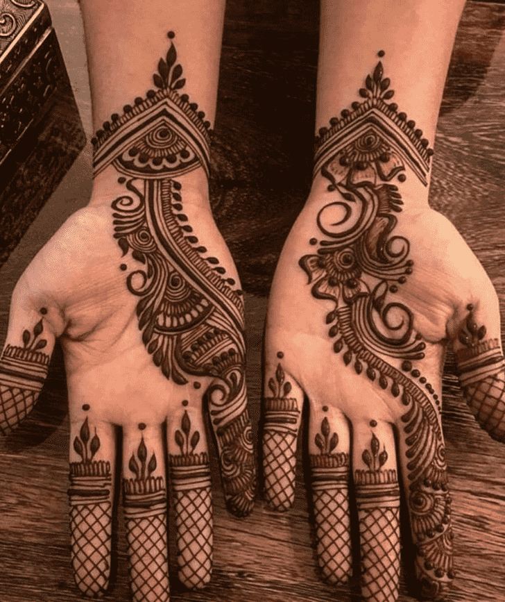 Adorable Nasik Henna Design