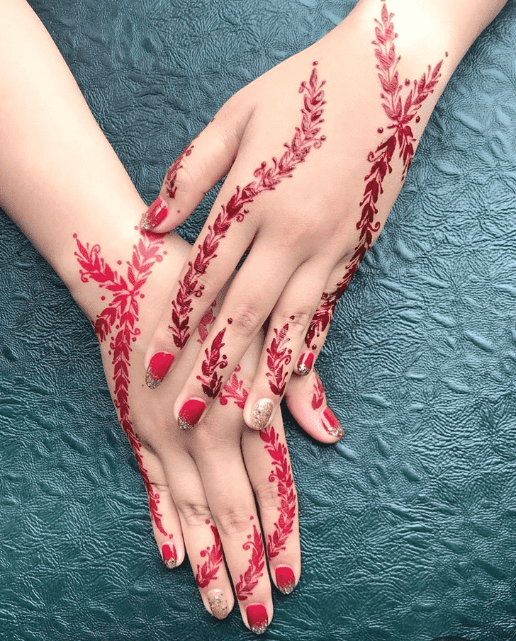 Charming Nasik Henna Design