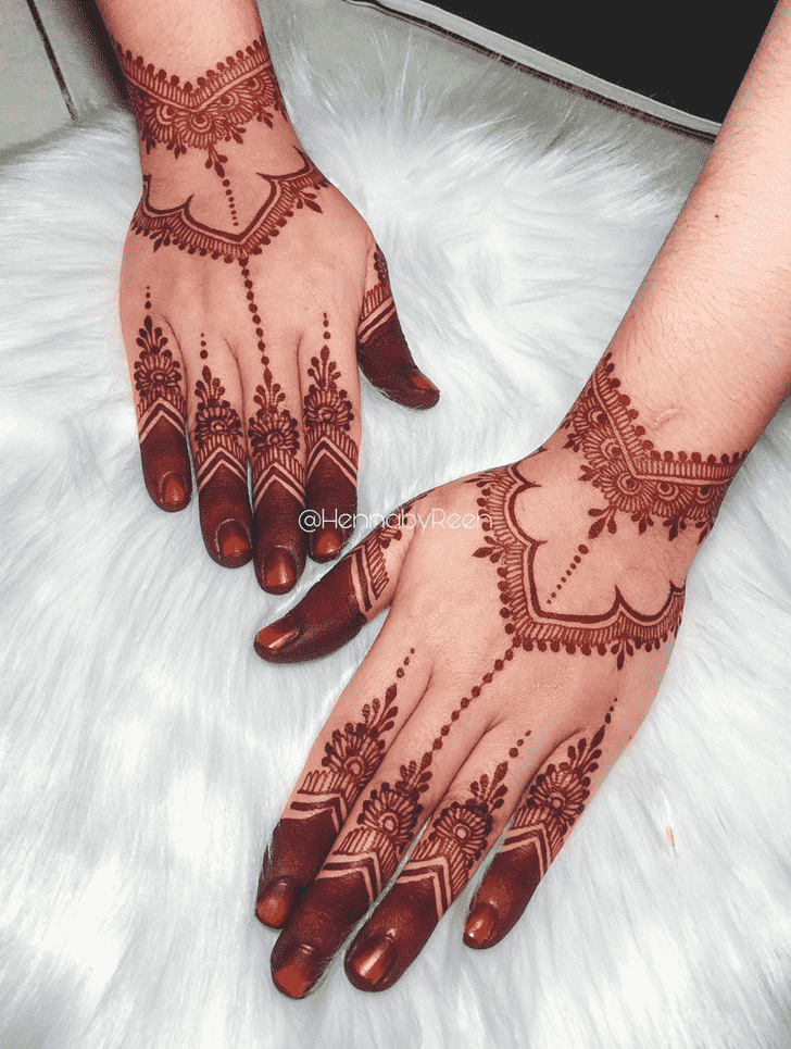Arm Nasik Henna Design
