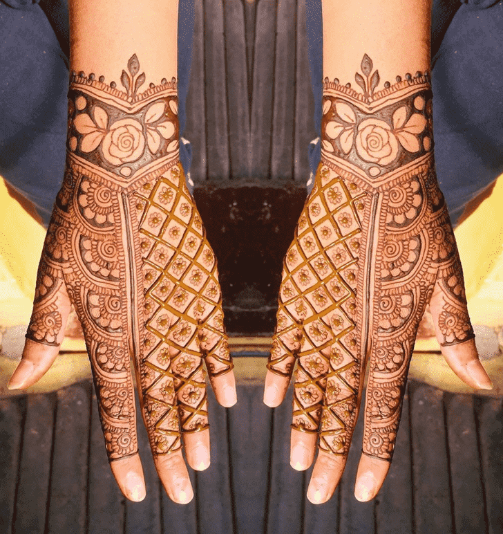 Fine Nasik Henna Design