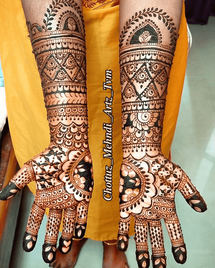 Splendid Nasik Henna Design