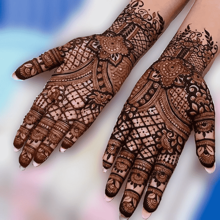 Stunning Nasik Henna Design
