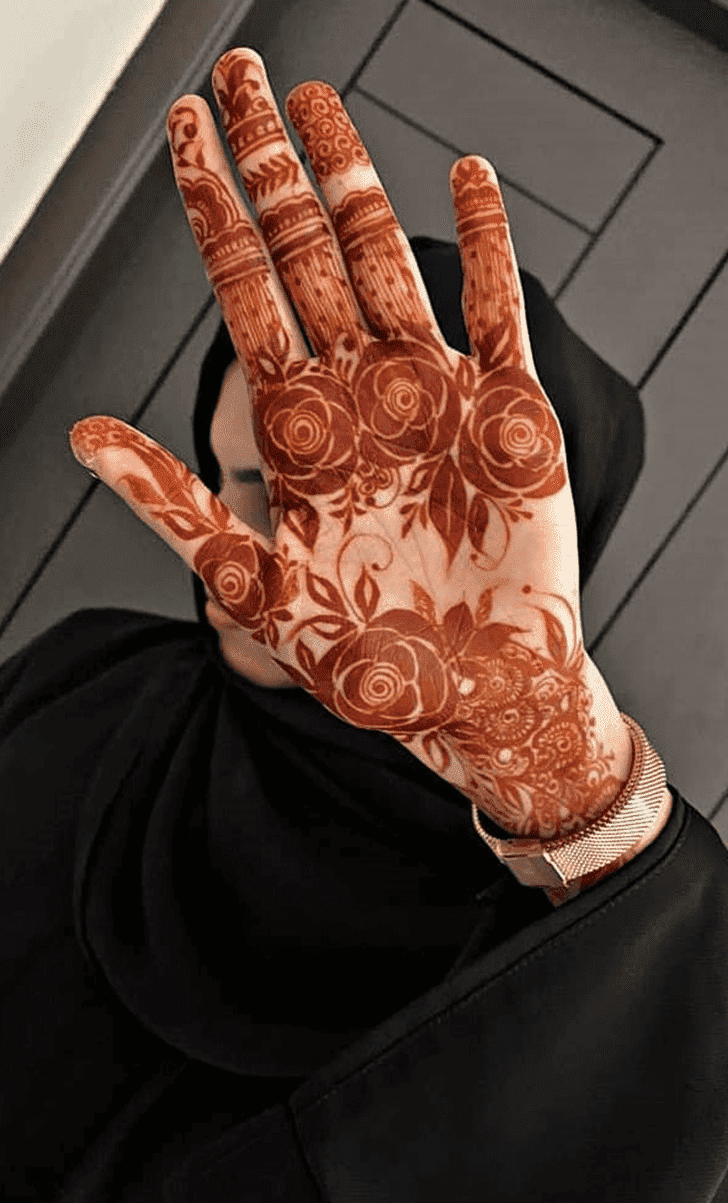 Fine Navratri Henna Design