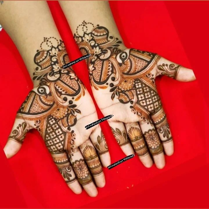 Captivating Navratri Special Henna Design