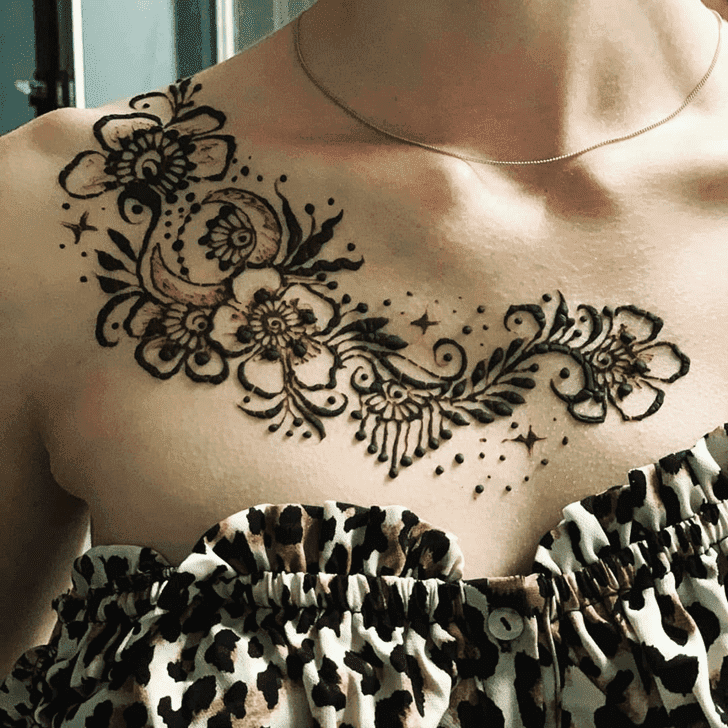 neck henna designs mehndi｜TikTok Search