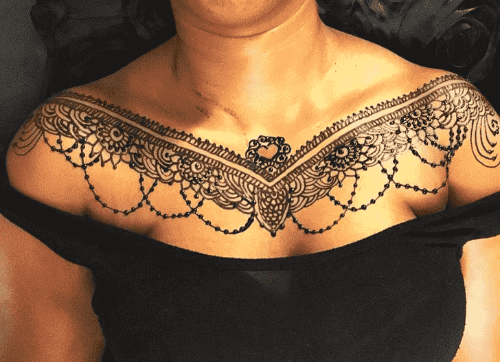 Buy Women Temporary Tattoos Stickers Mehndi Henna Art Beauty Neck Online in  India  Etsy