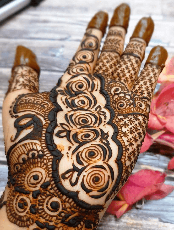 Charming Nepal Henna Design