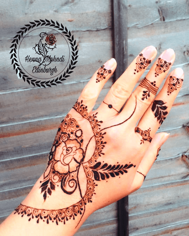 Enticing Nepal Henna Design
