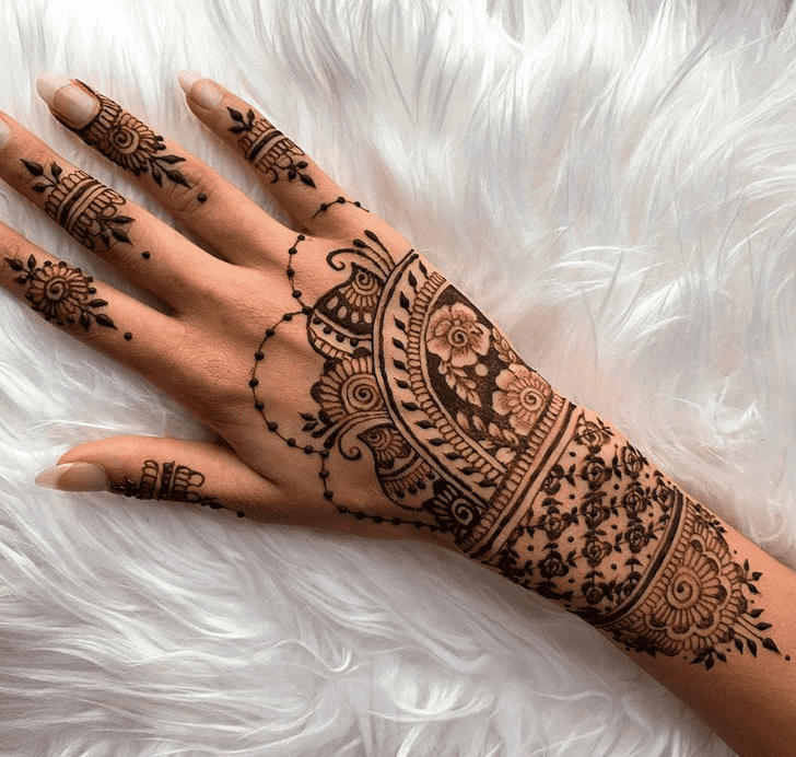Gorgeous Nepal Henna Design