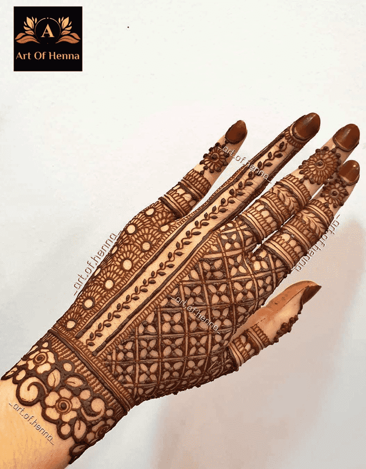 Bewitching Netherlands Henna Design