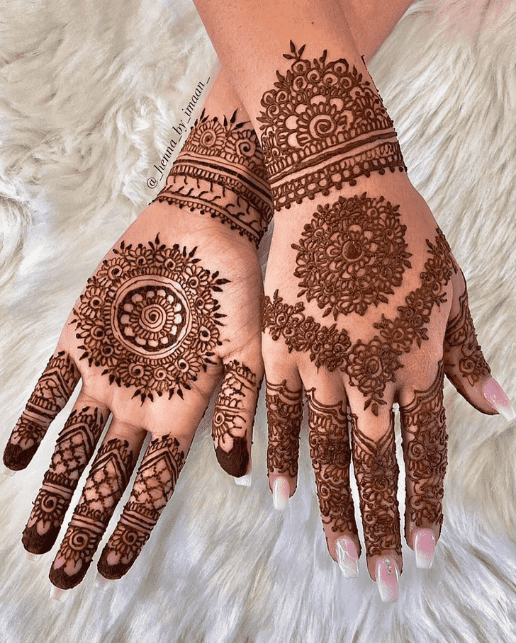 Elegant Netherlands Henna Design