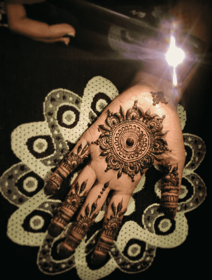 Fair New Year Henna Design
