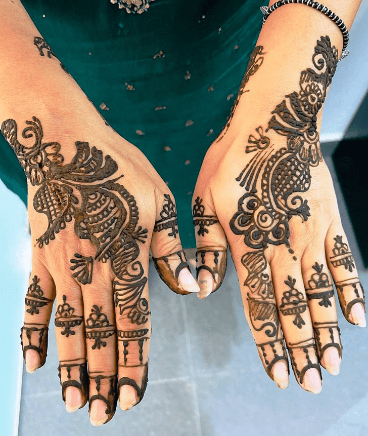 Adorable New York Henna Design