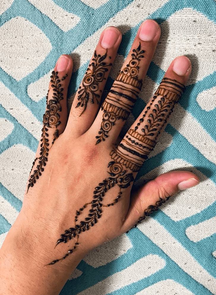 Fascinating Norway Henna Design