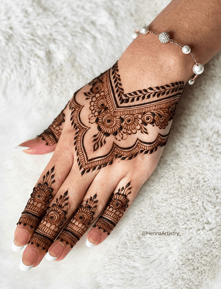 Magnificent Norway Henna Design