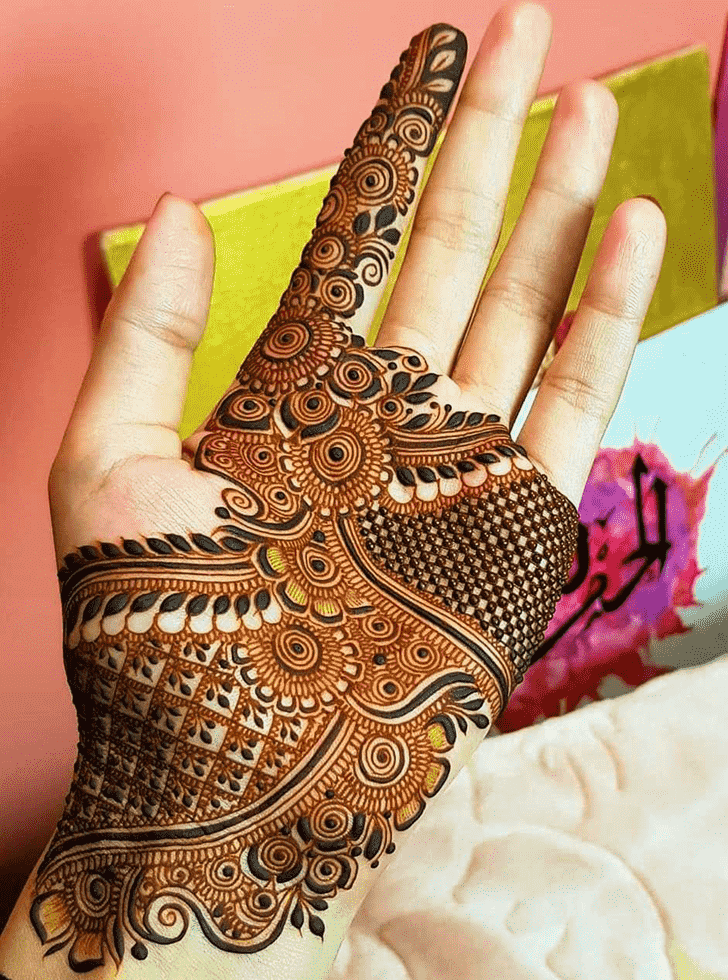 Arm Oakland Henna Design