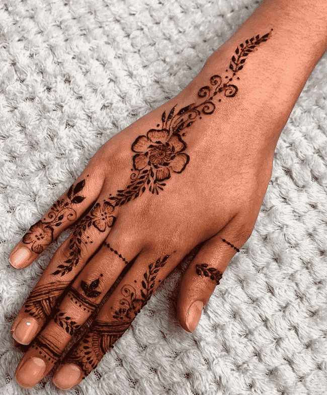 Beauteous Ooty Henna Design