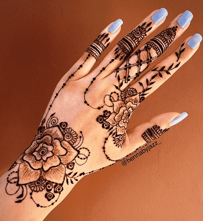 Captivating Ooty Henna Design