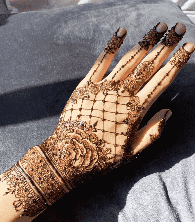 Exquisite Ooty Henna Design