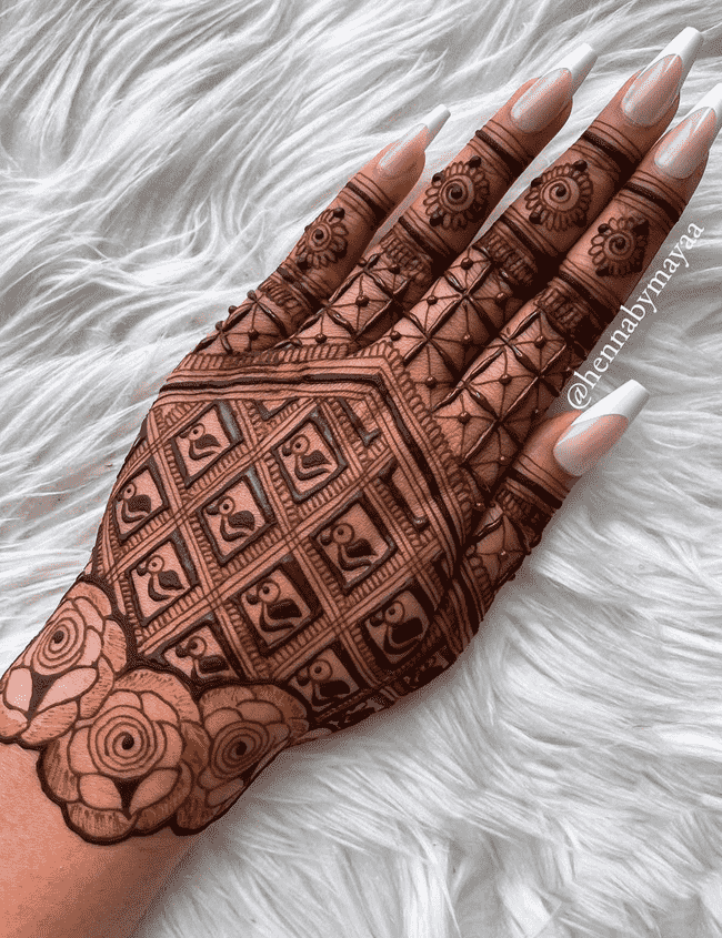 Gorgeous Ooty Henna Design