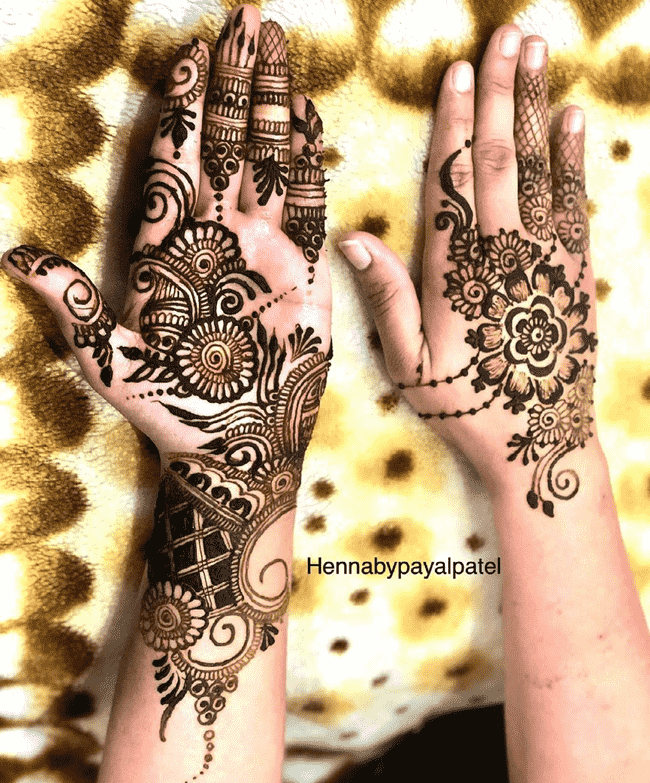 Magnificent Ooty Henna Design