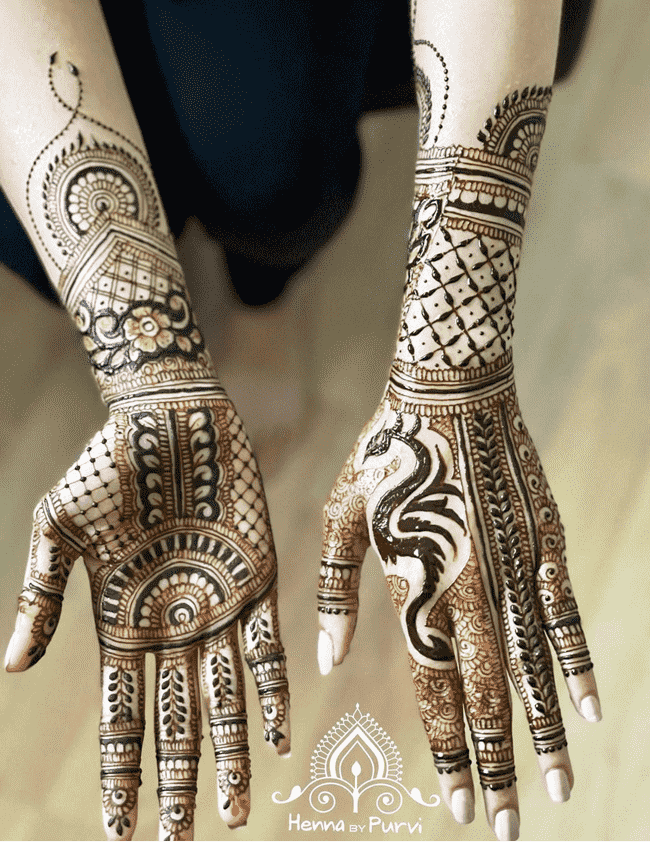 Marvelous Ooty Henna Design