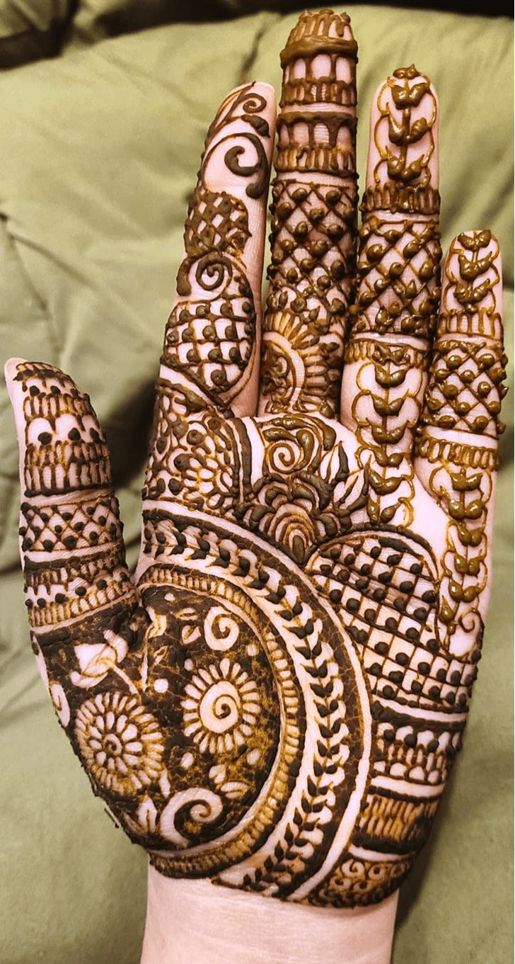 Gorgeous Oregon Henna Design