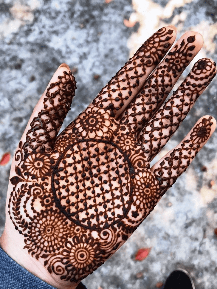 Nice Oregon Henna Design