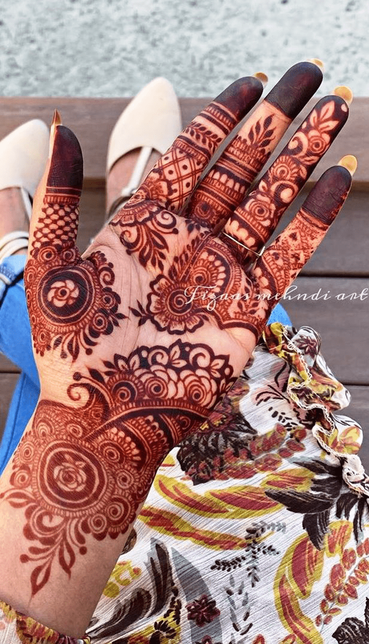 Comely Outstanding Henna Design