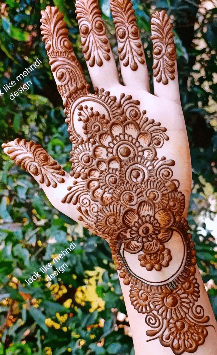 Magnetic Outstanding Henna Design