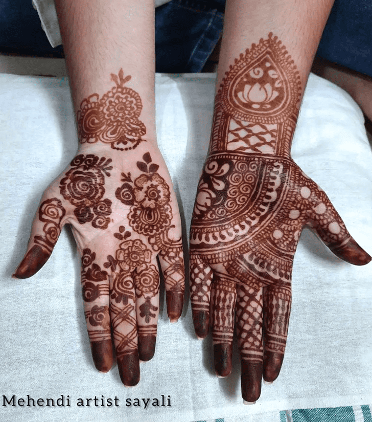 Dazzling Pahalgam Henna Design