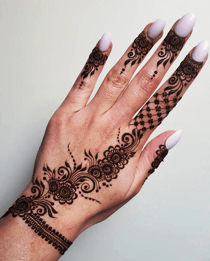 Awesome Pahalgam Henna Design