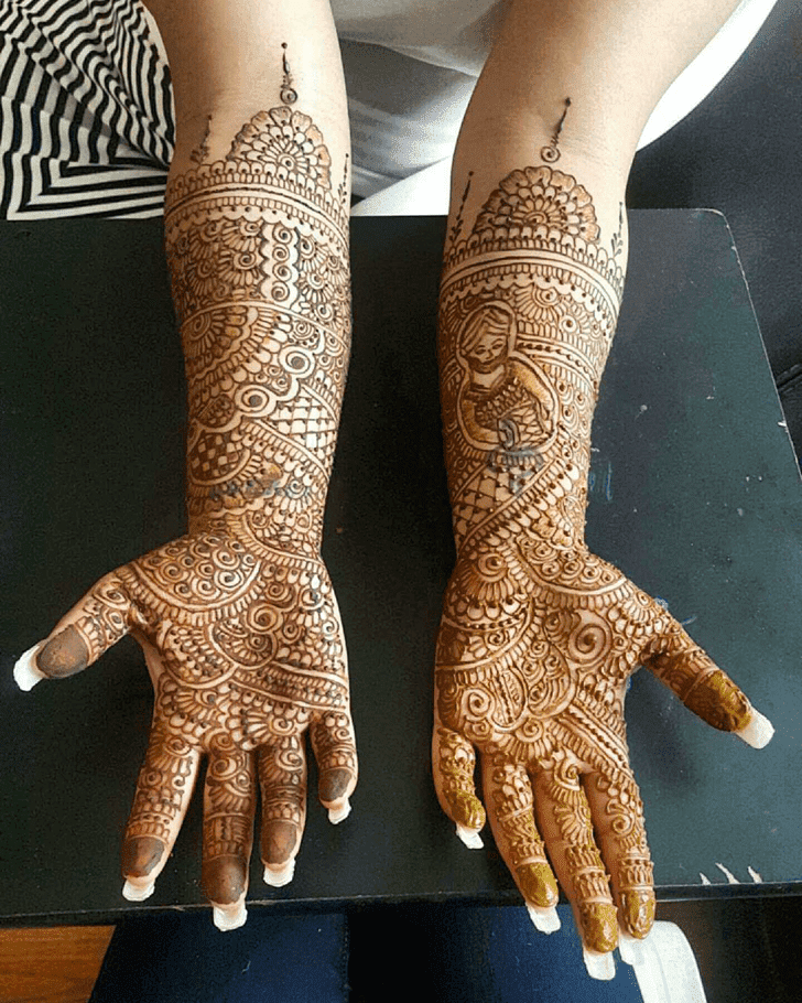 Grand Pakistani Henna Design