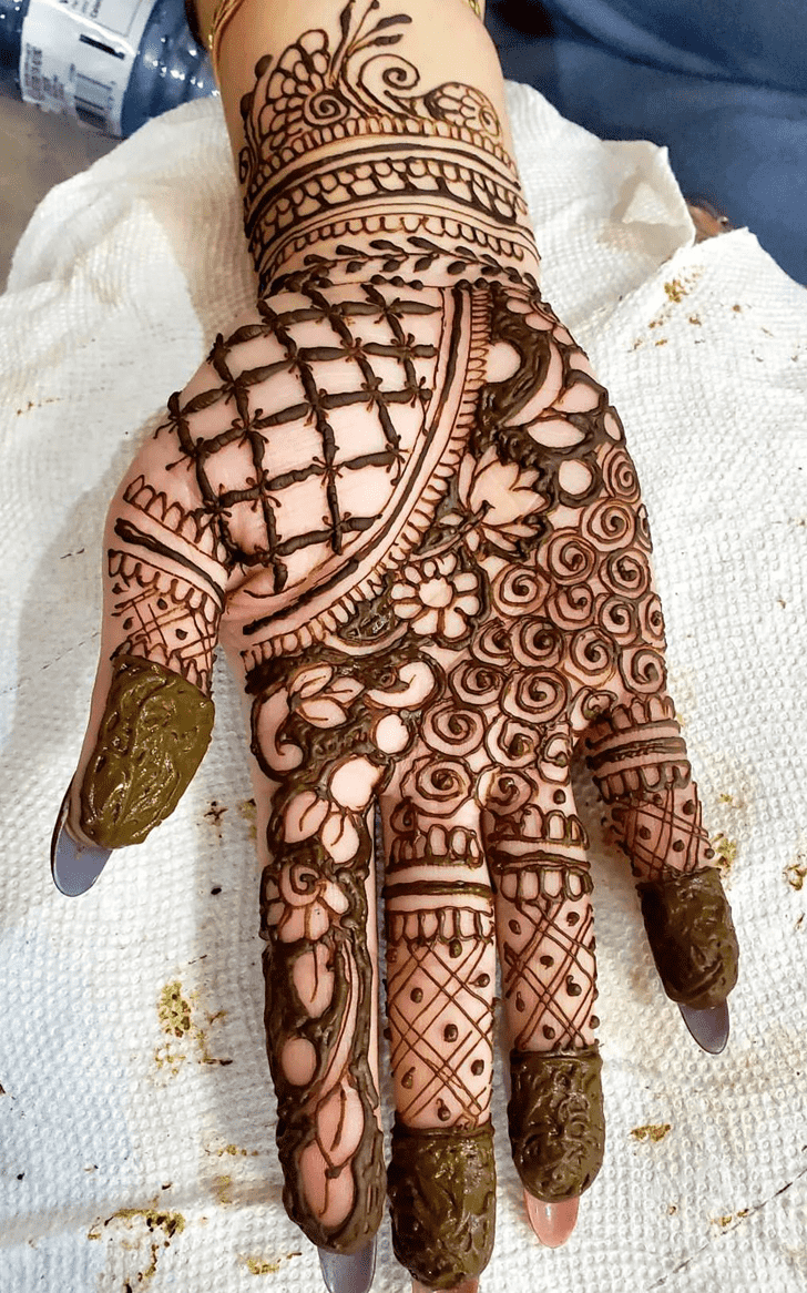 Excellent Panjabi Henna Design