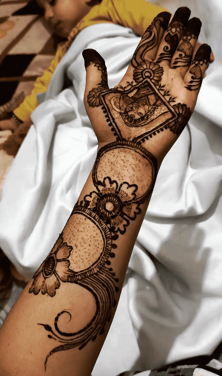 Awesome Panjabi Henna Design
