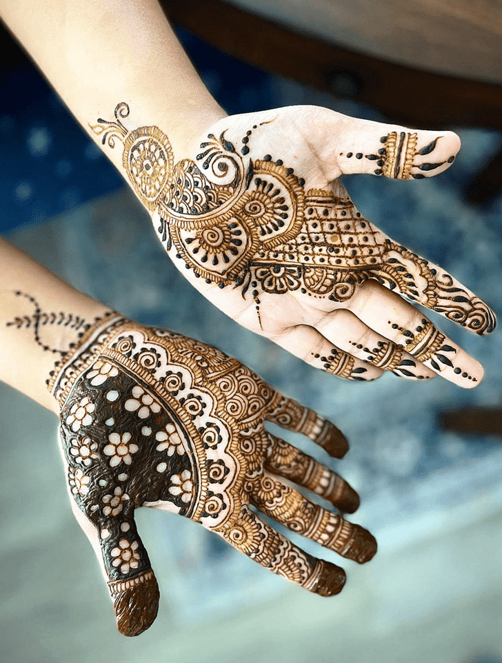 Superb Panjabi Henna Design