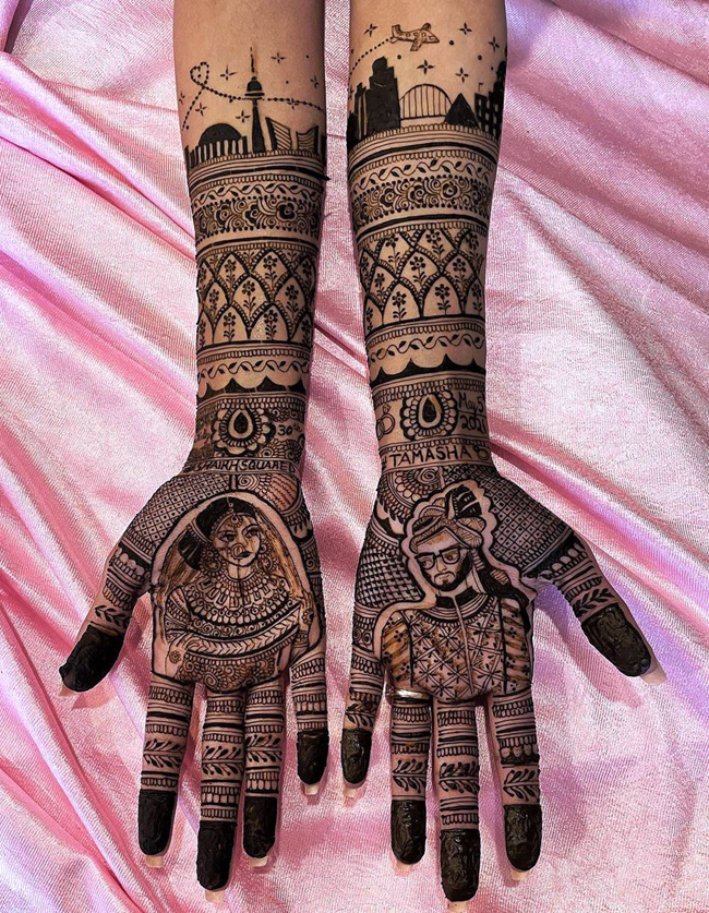 Beauteous Patna Henna Design