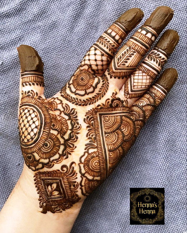 Magnificent Patna Henna Design