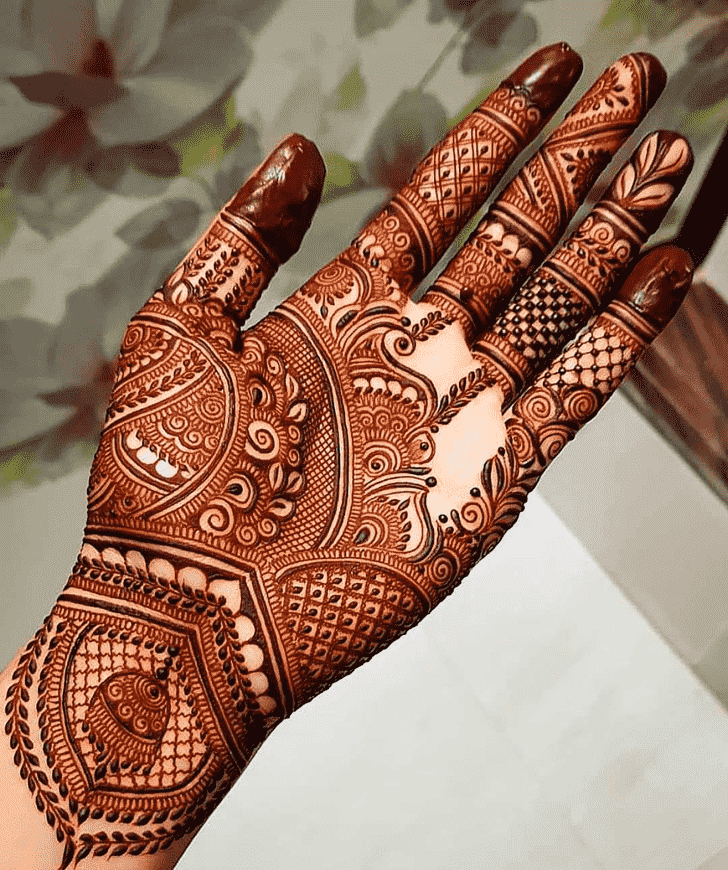 Delightful Pattern Henna Design