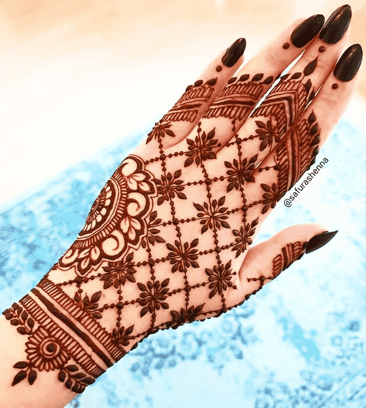 Excellent Pattern Henna Design