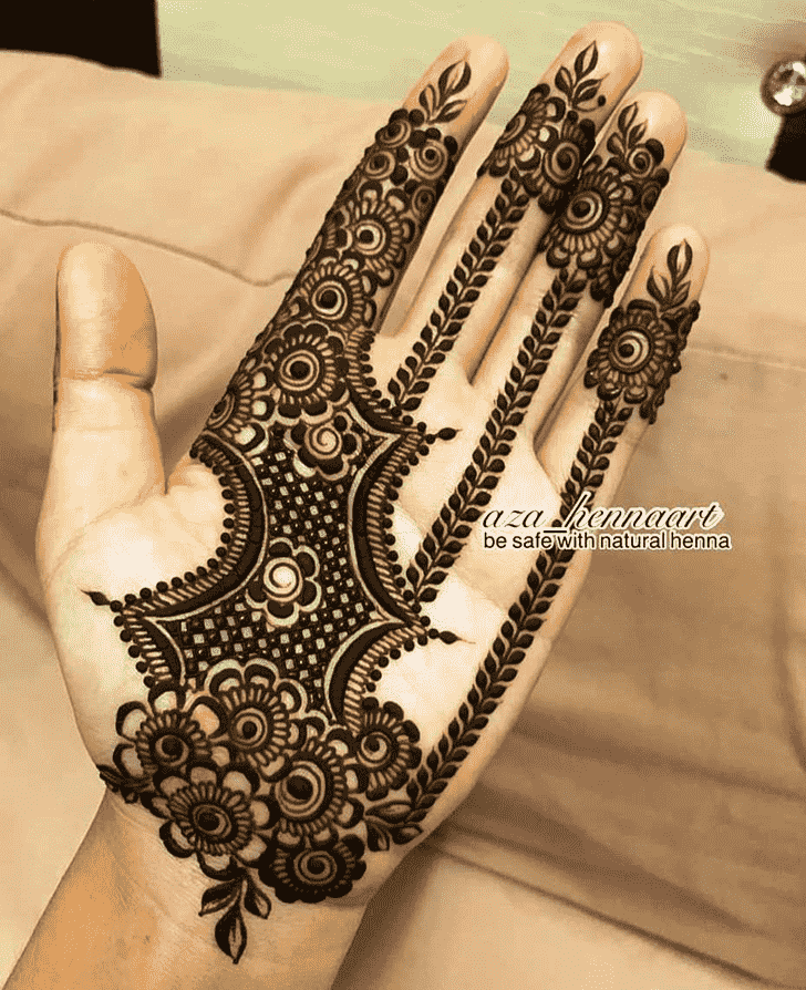 Graceful Pattern Henna Design