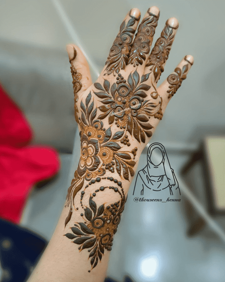 Stunning Pennsylvania Henna Design