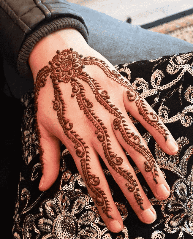 Enticing Peshawar Henna Design