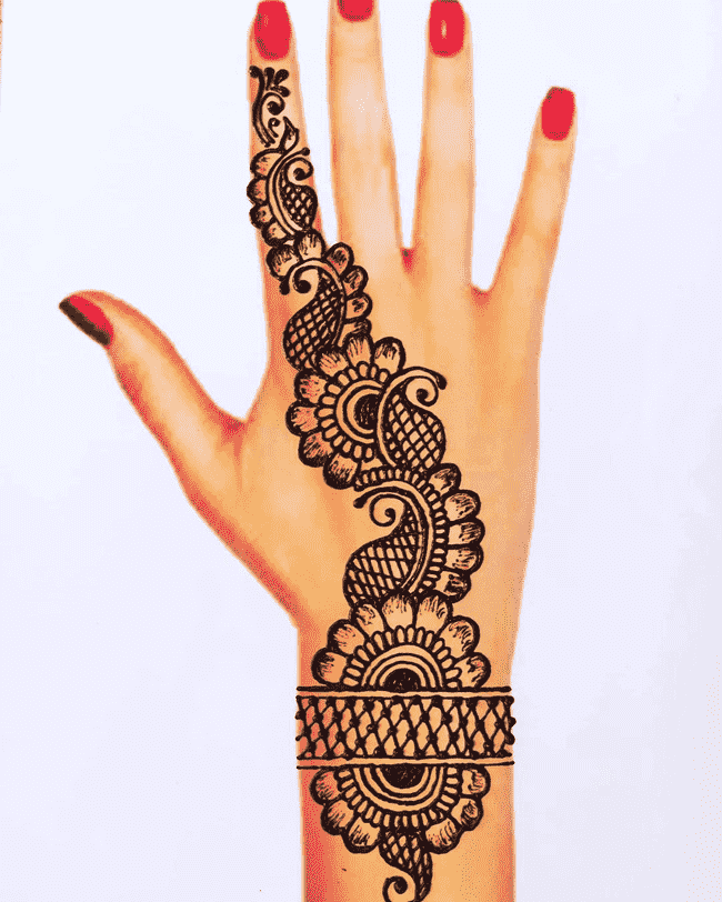 Gorgeous Peshawar Henna Design