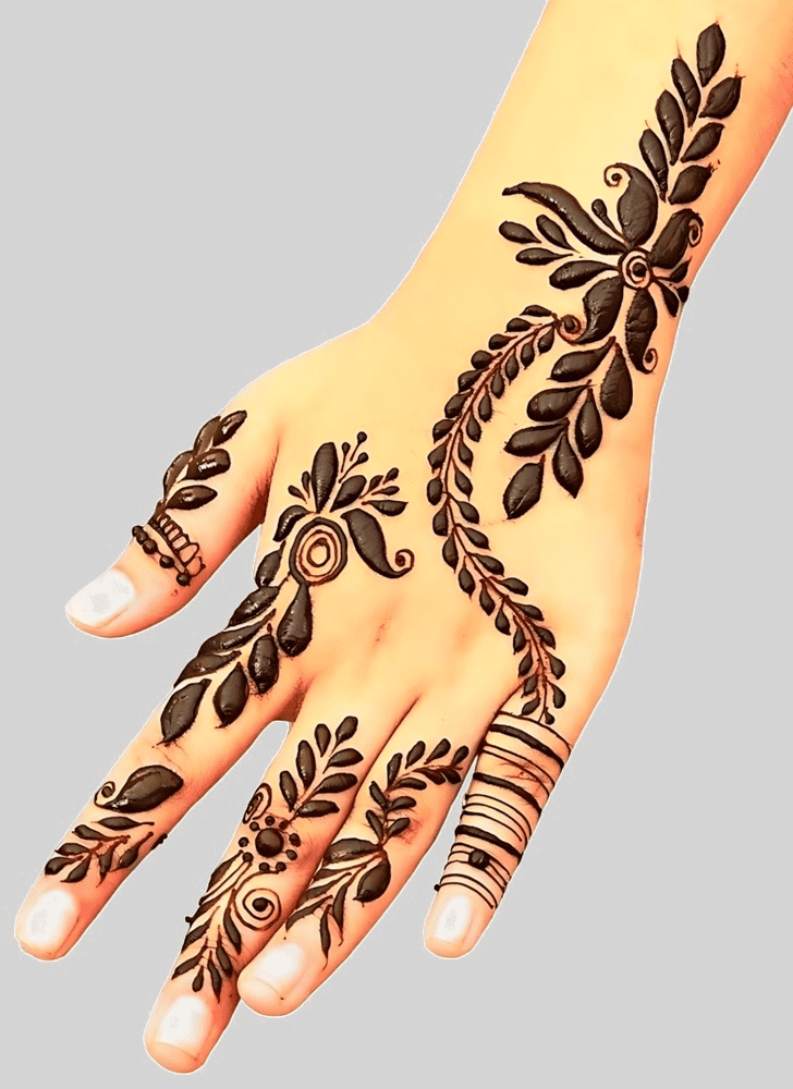 Delightful Philadelphia Henna Design